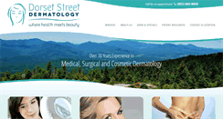 Desktop Screenshot of dorsetstreetdermatology.com